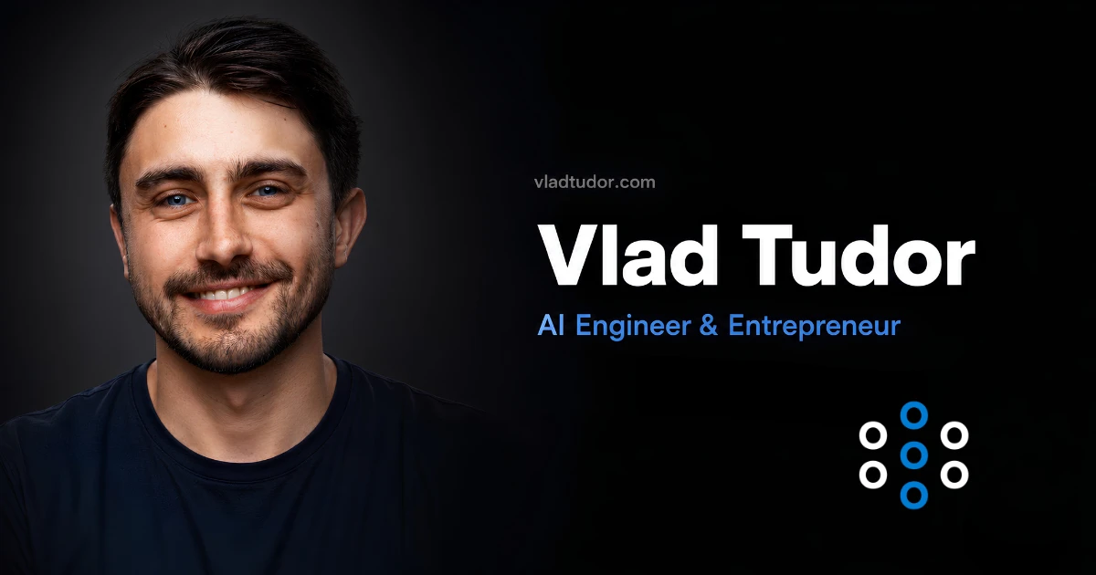 Portretul lui Vlad Tudor pe cardul social vladtudor.com